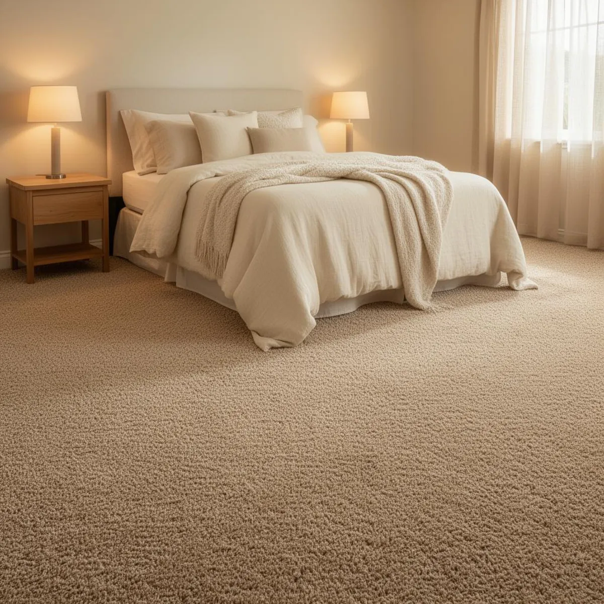 Bedroom Carpet flooring installation in Weatherby Lake, MO